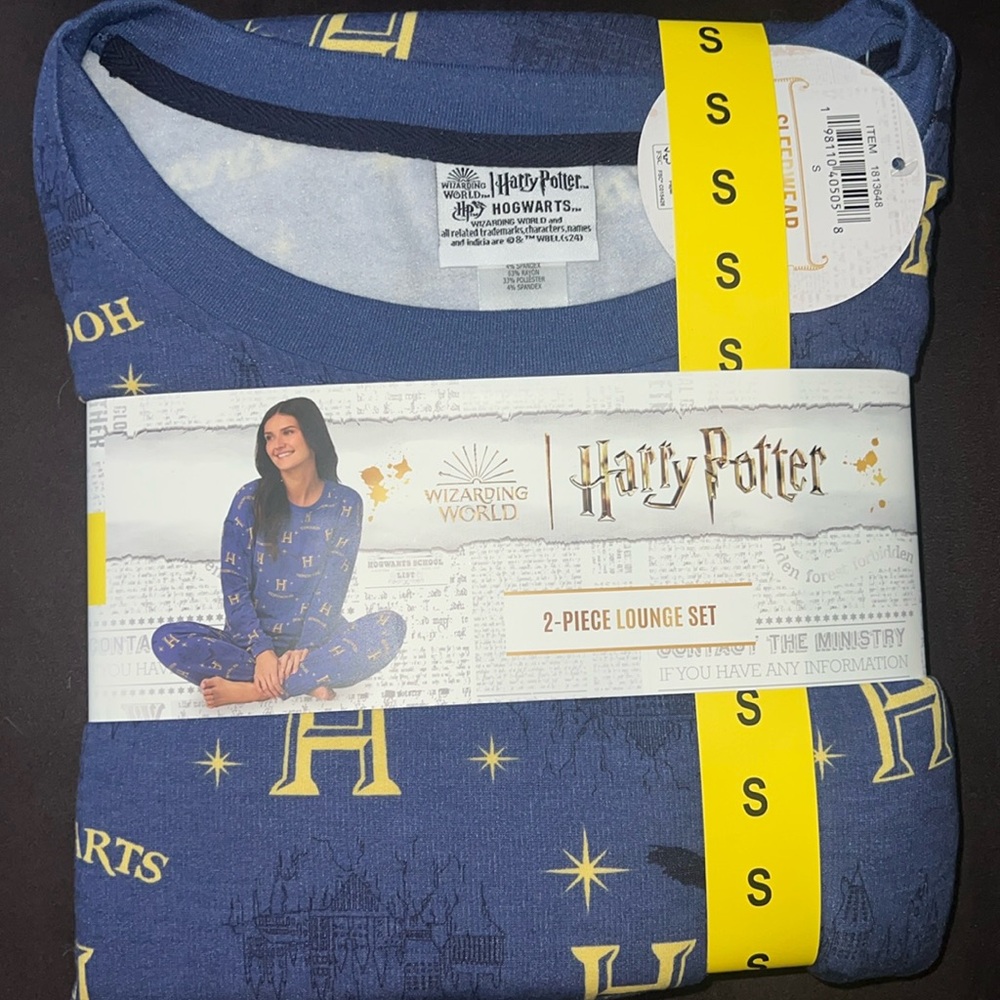 Harry Potter 2-Piece Lounge Set (S) (NWT)